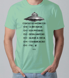 Camiseta Classificação dos Contatos Imediatos - Linha Cores - Algodão