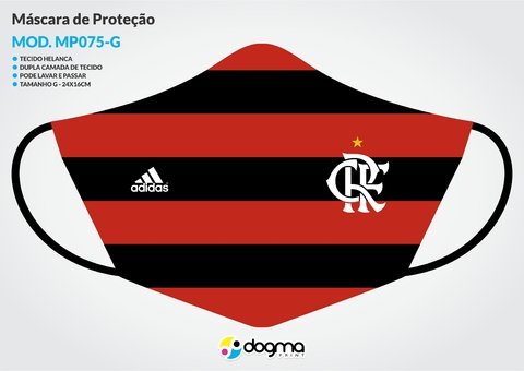 mascara adidas flamengo