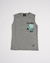 Musculosa Surf Gris