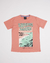 Remera Surfing Coral