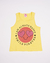 Musculosa Glitter Corazones Amarillo
