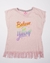 Musculosa Believe Rosa