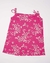 Vestido Lino Fucsia