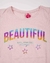 Remera Beautiful Rosa - comprar online