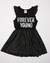 Vestido Forever metalizado