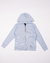 Campera liviana lisa Celeste