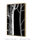 Quadro Decorativo Floresta Noturna - Natureza, Árvores, Tropical - loja online