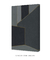 Quadro Decorativo Geométrico Cinza - Abstrato, Concreto, Minimalista