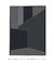 Quadro Decorativo Geométrico Cinza - Abstrato, Concreto, Minimalista - comprar online