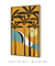Quadro Decorativo Palmeiras - Tom Veiga, Surf, Sol, Tropical, Amarelo - Mango Arts