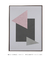 Quadro Decorativo Triângulos 2 - Abstrato, Formas, Cinza, Concreto - loja online