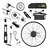 Kit Elétrico Bicicleta Hi-T2 500w Bateria Lítio 36v c/ Aplicativo - Two Dogs
