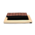 JOGO DE DOMINÓ MADEIRA NATURAL E RECOURO CARAMELO 43X18X4CM - GOODSBR na internet