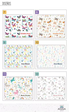 Imagen de Kit Jardin Personalizable! Toalla + Individual + Servilleta