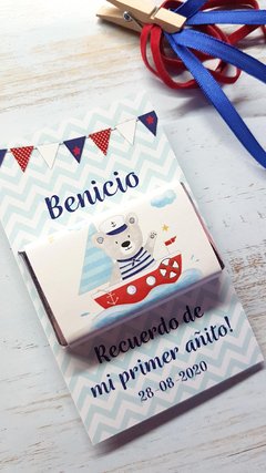 Tarjeta y Chocolate - souvenir