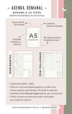 Agenda "Cerezos" - comprar online