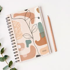 Cuaderno Abstract - Alas en papel