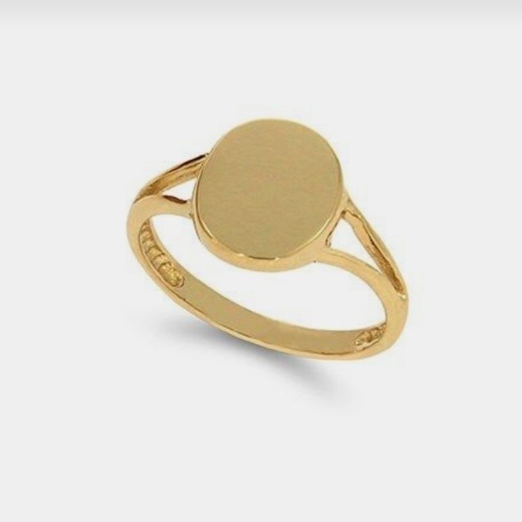 Anillo best sale tipo sello