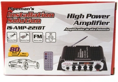 Potencia Usb/bluetooth Pipeman's IS-AMP-221BT