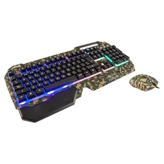 COMBO GAMER RETROILUMINADO CAMOUFLAGE NKB-233