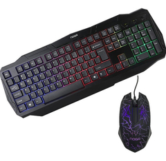 Combo Gamer Teclado + Mouse Retroiluminados NKB-570