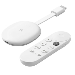 GOOGLE CHROMECAST 4TA GENERACION FHD BLANCO CON CONTROL - comprar online