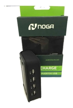 CARGADOR USB DE PARED 4 PUERTOS CELULAR TABLET NG-660 - comprar online