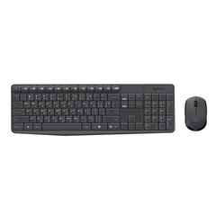Combo Mouse Y Teclado Inalámbrico Logitech Mk235 Sensor Óptico Nano Receptor Usb 2.4 Ghz Teclas Especiales - comprar online
