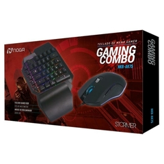 COMBO GAMER RGB TECLADO DE MANO + MOUSE NKB-AK75