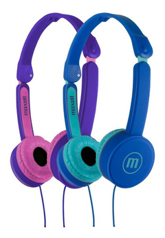 Auriculares Maxell Kidz Niños Limitador De Volumen
