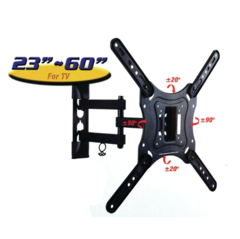SOPORTE DE TV 23/60 DOBLE BRAZO MSE-2360DRT