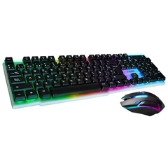 COMBO GAMER LED RETROILUMINADO NKB-91