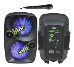 Bafle Portátil Pro Bass Smash Bluetooth/Micrófono