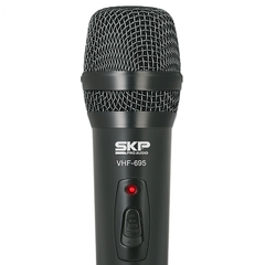 Micrófono Inalámbrico Skp Vhf-695 Profesional De Mano Vocal - Lucy Video