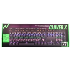 TECLADO GAMER MECÁNICO RETROILUMINADO NOGA CLOVER X - Lucy Video