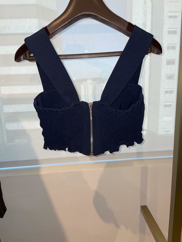 TOP CREPE LASTEX COSTAS Comprar em Tweed