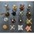 Percha Doble con roceta negra - comprar online