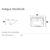 Lavatorio - Antigua 55x40x26 - comprar online