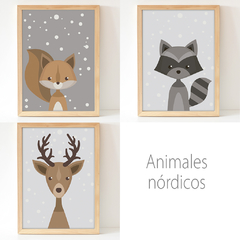 Set Animales Nordicos x3 - comprar online