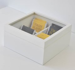 Caja de Té x 4 divisiones - tienda online