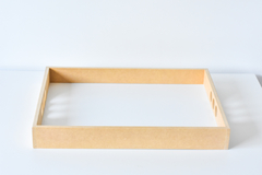 PACK x10 Bandejas MDF Grande - BASE BLANCA en internet