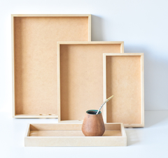 PACK x10 Bandejas MDF Mediana