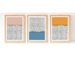 Set Playa Abstracta x3