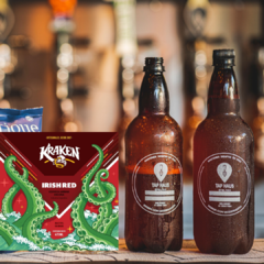 Irish Red -  Kraken - 1 litro - Botella descartable