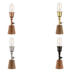 Luminária de Mesa 1706 Madeira - Klaxon - comprar online