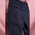 Calça Azul Marinho Babado Pantalona - loja online