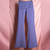 Calça Azul Pantalona