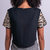 Blusa Onça Paetê - Gabi Luthai - Cabelegria