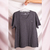 Camiseta Masc Cinza Chumbo