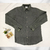 Camisa Masc Listrada Cinza